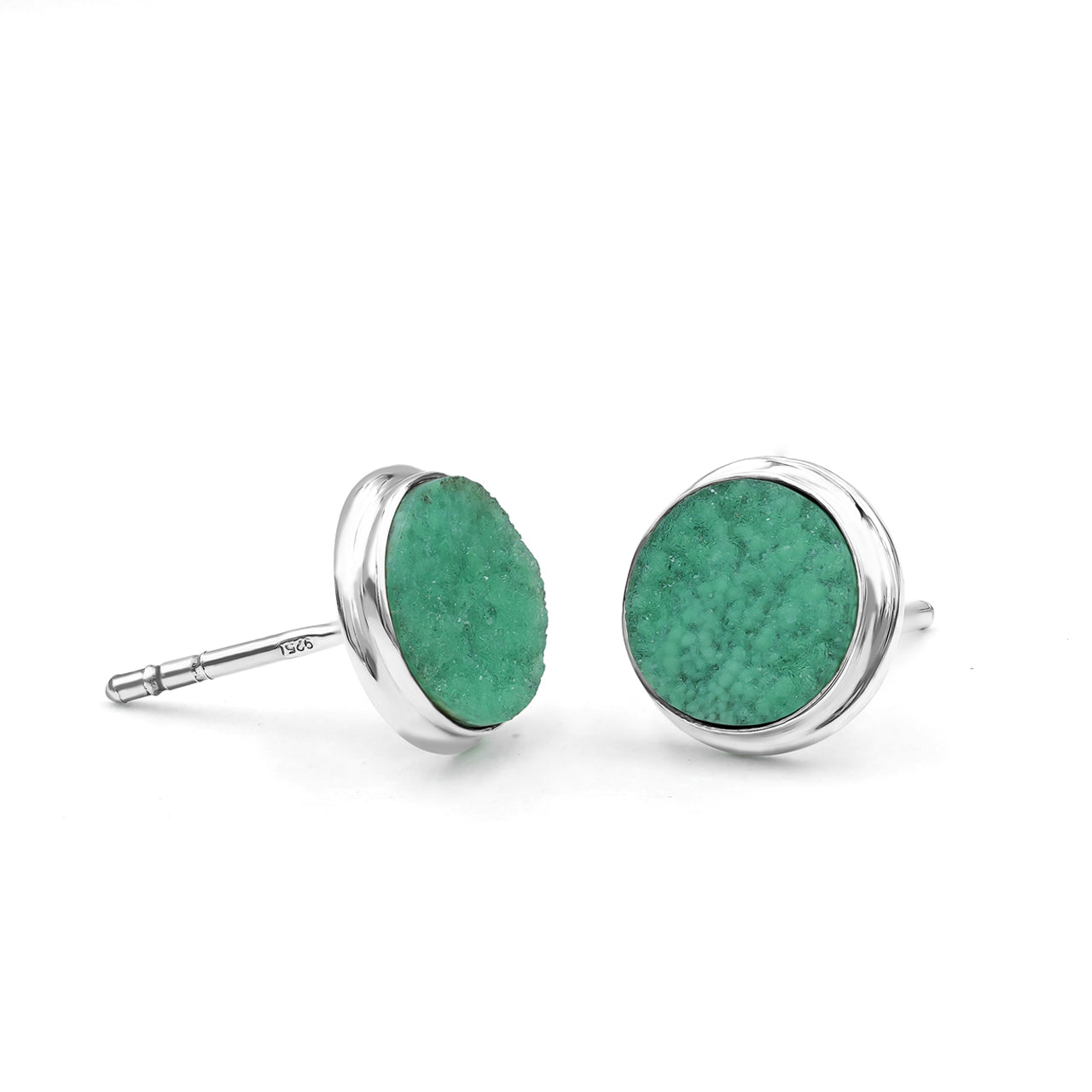 Variscite Drusy 8mm