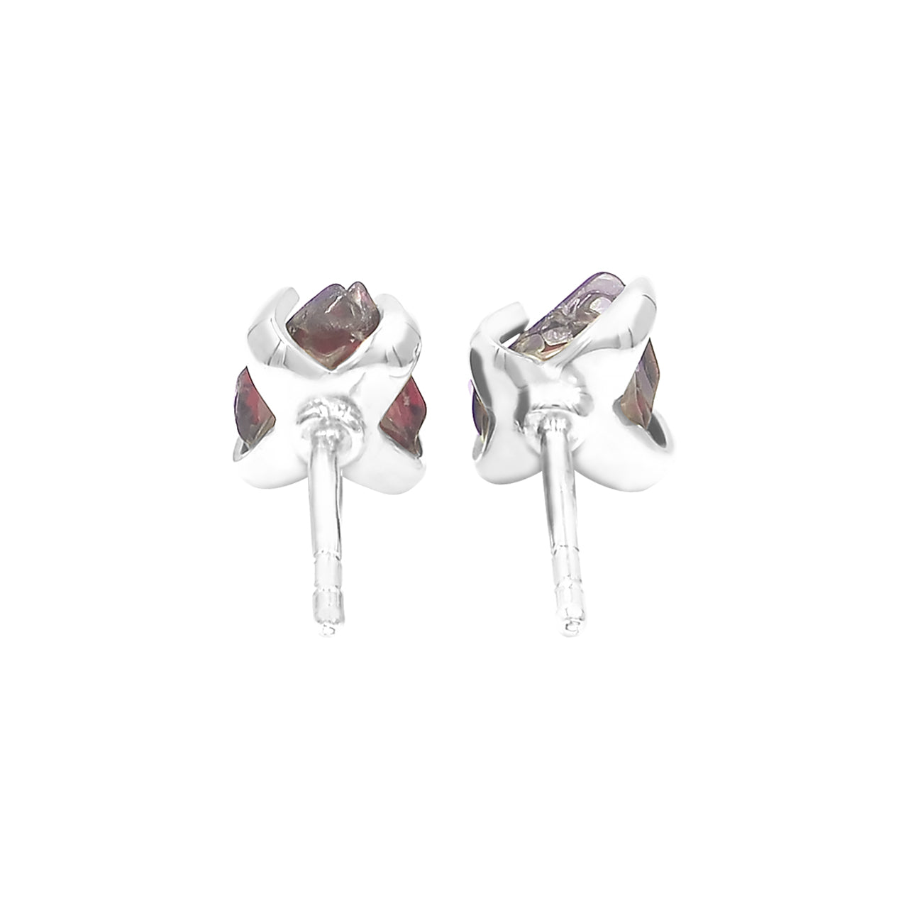 Zircon Post Style Earrings