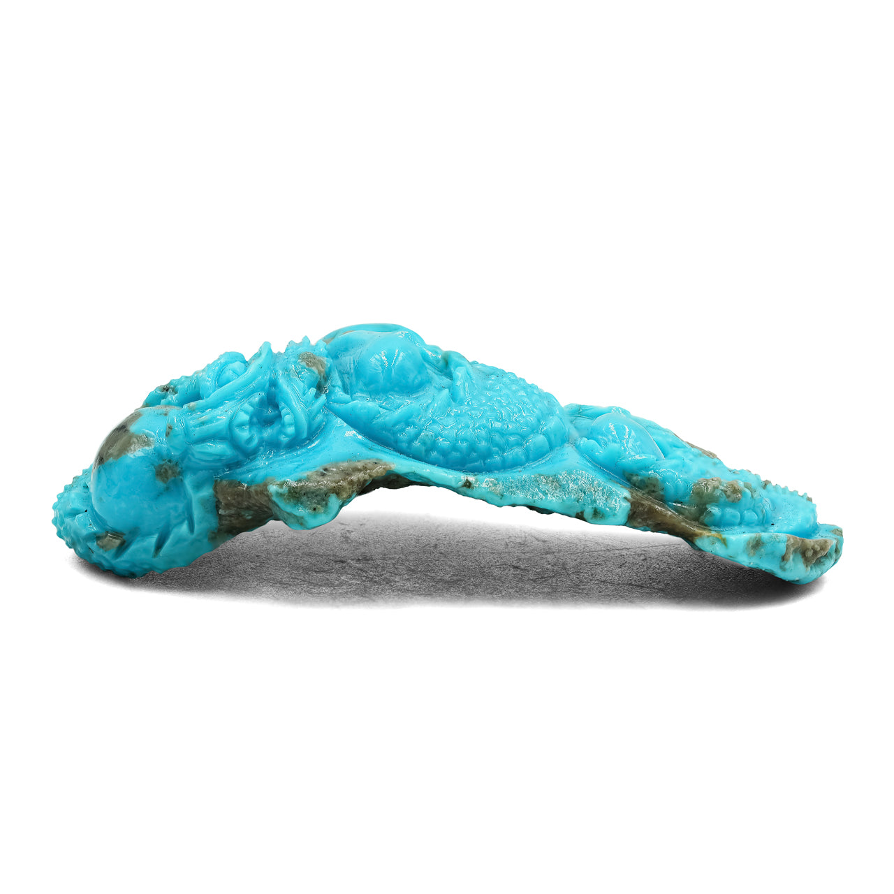 Turquoise Dragon Carving