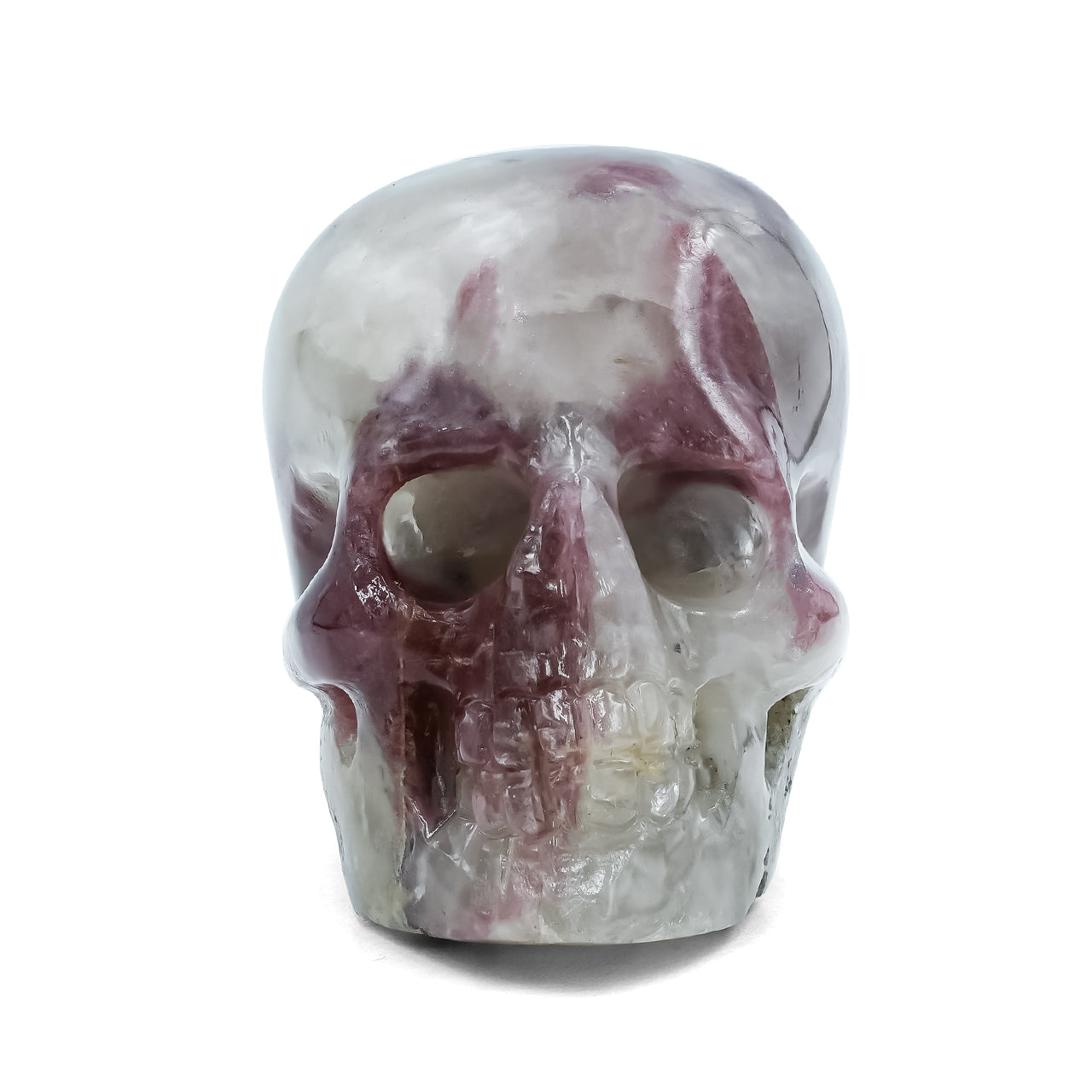 Rubellite Tourmaline from Paraiba Skull Carving