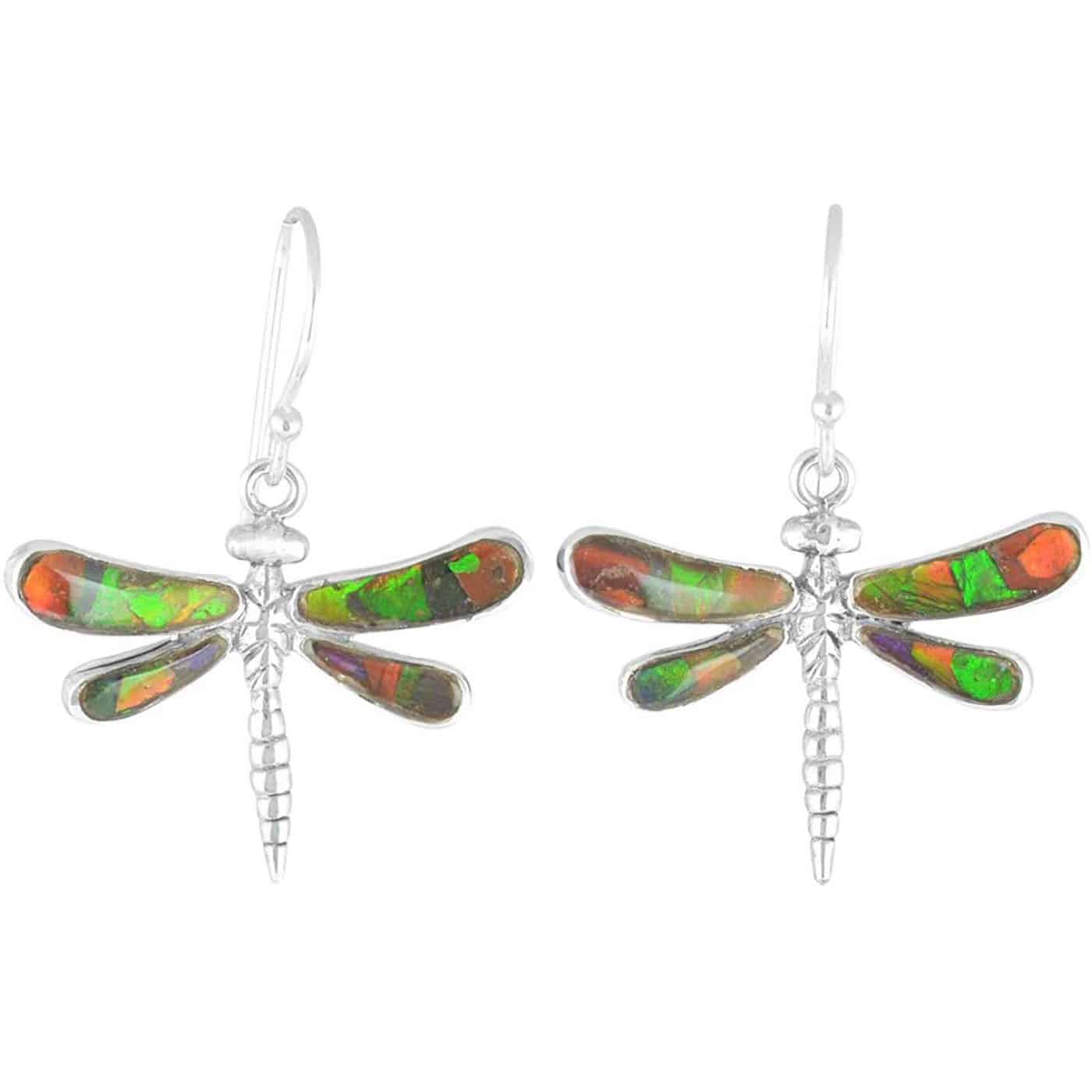 Starborn-Ammolite-Dragonfly-Sterling-Silver-Earrings-B07BKB5WMK