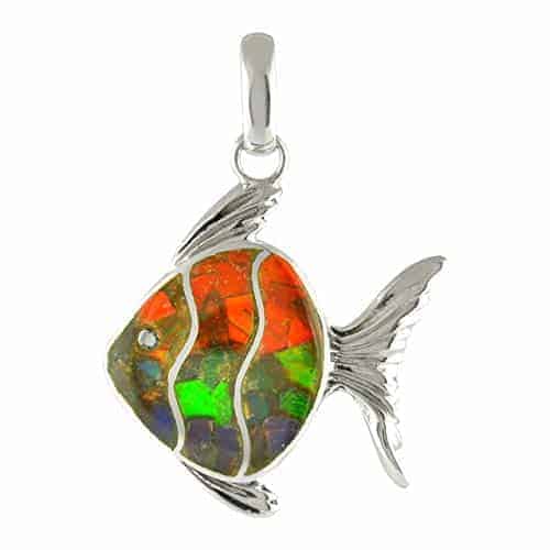 Starborn-Ammolite-Fish-Pendant-in-Sterling-Silver-B085Q25DKW