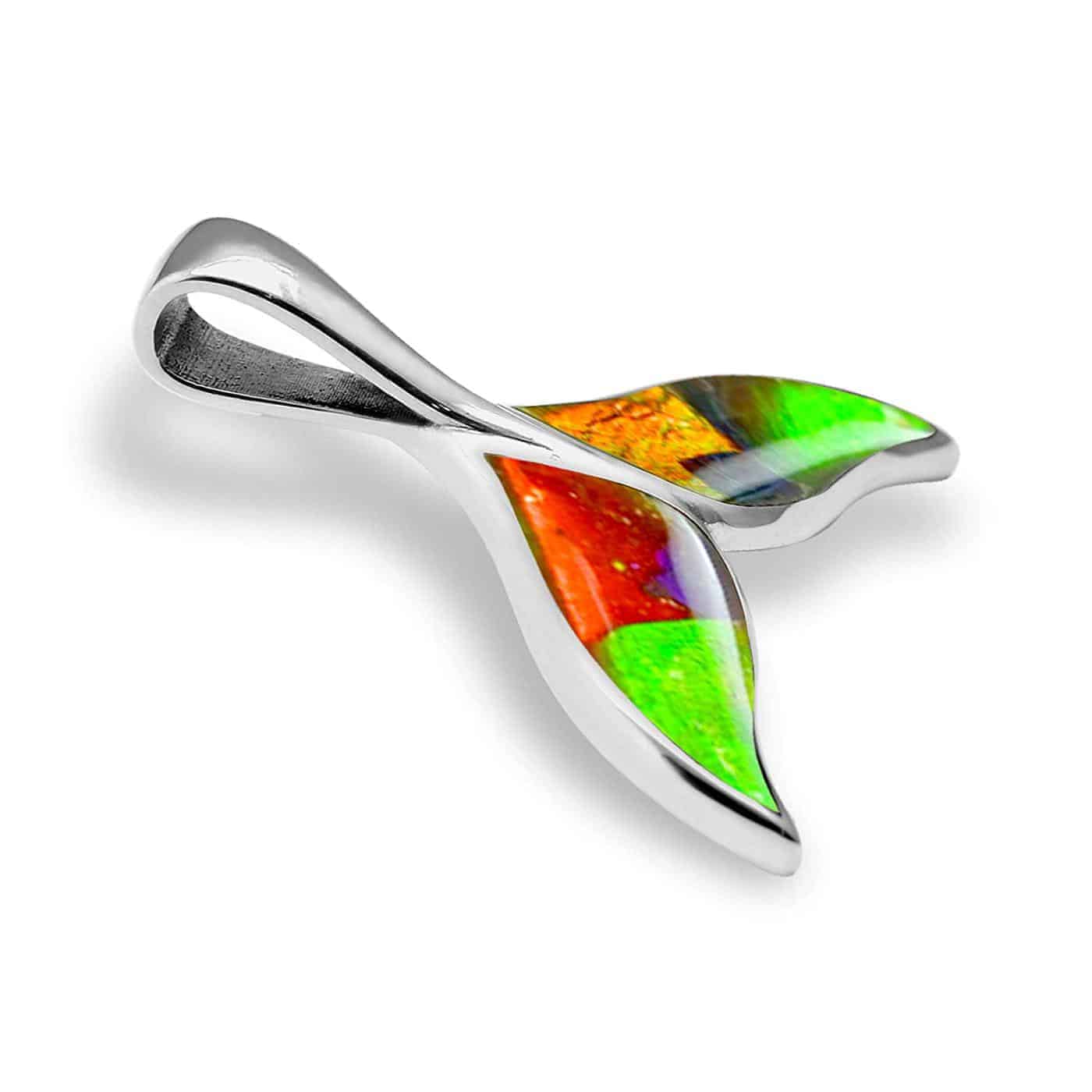 Starborn-Ammolite-Sterling-Silver-Whale-Tail-Pendant-Small-B07L4QDMNR-3