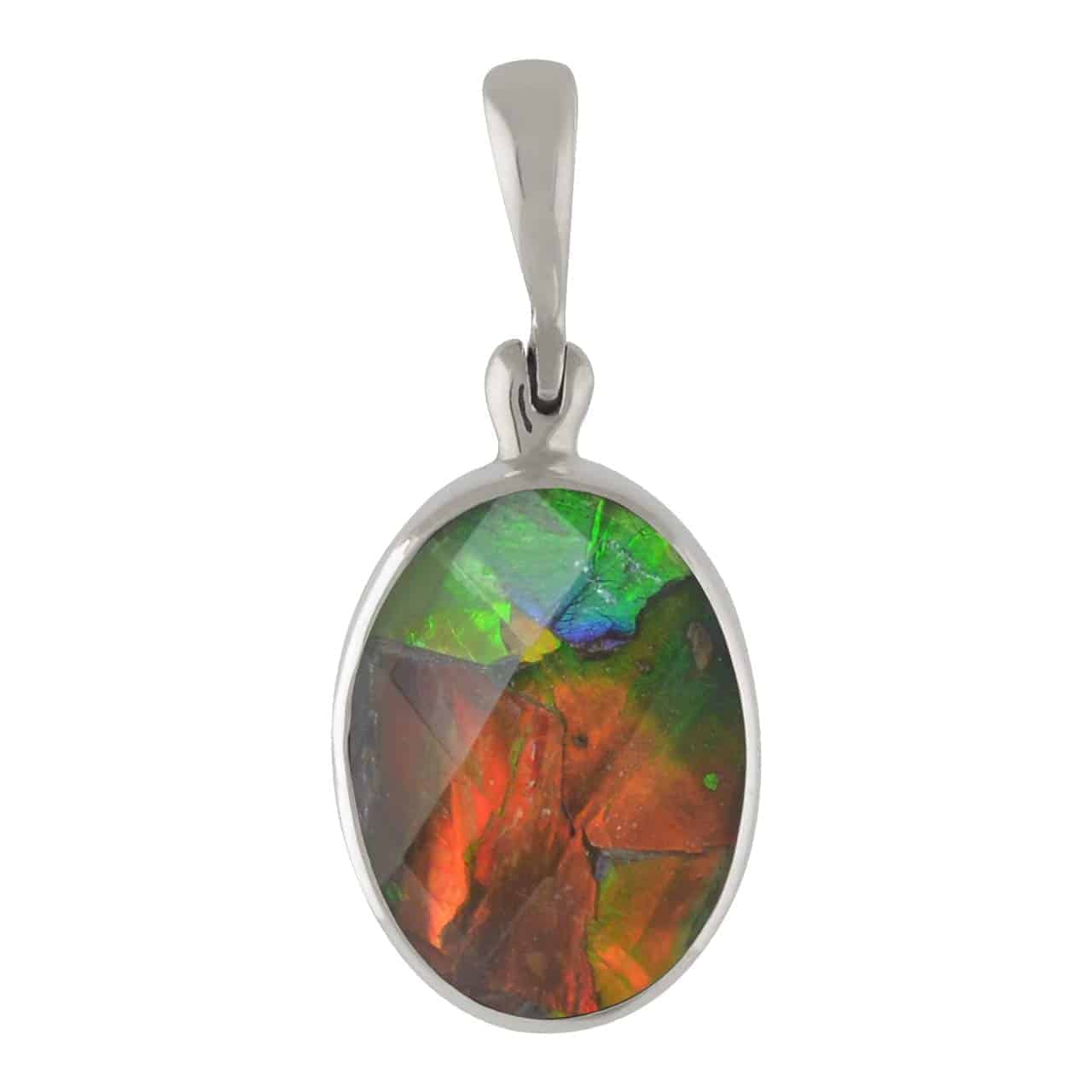 Starborn-Ammolite-and-Faceted-Quartz-Oval-Pendant-in-Sterling-Silver-B085R8GR17