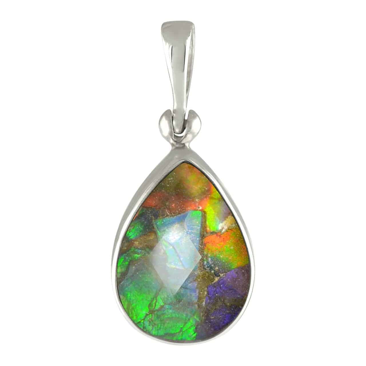 Starborn-Ammolite-and-Faceted-Quartz-Sterling-Silver-Pear-Pendant-Small-B081J98M9R