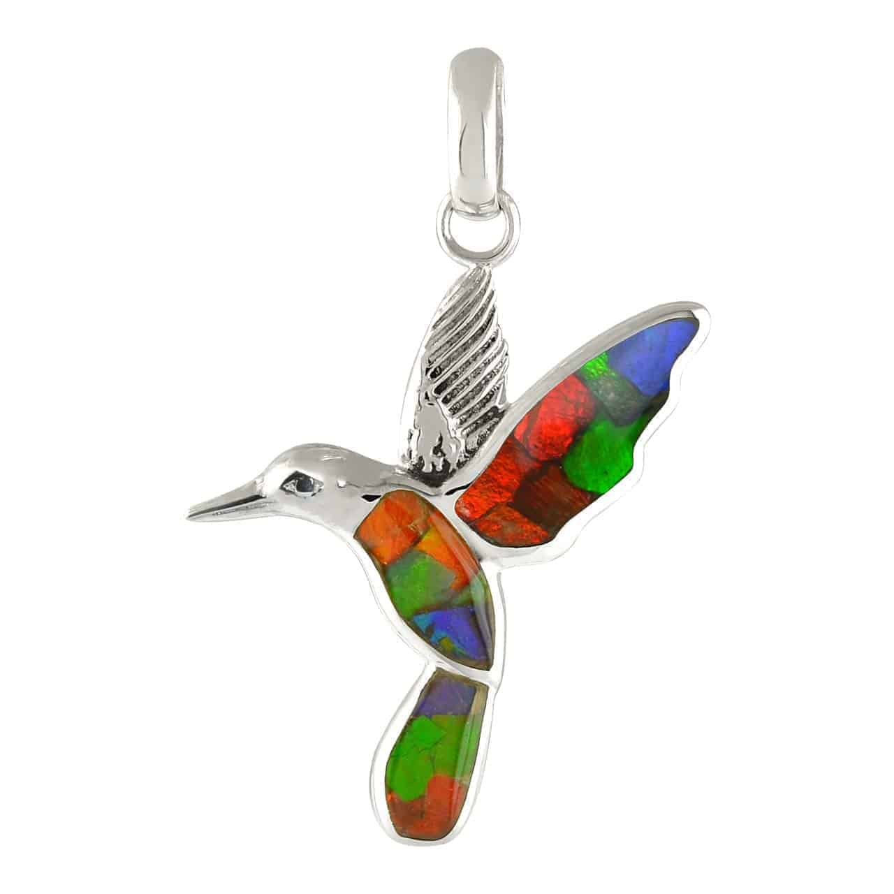 Starborn-Ammolite-and-Sterling-Silver-Hummingbird-Pendant-B082LSLYBF