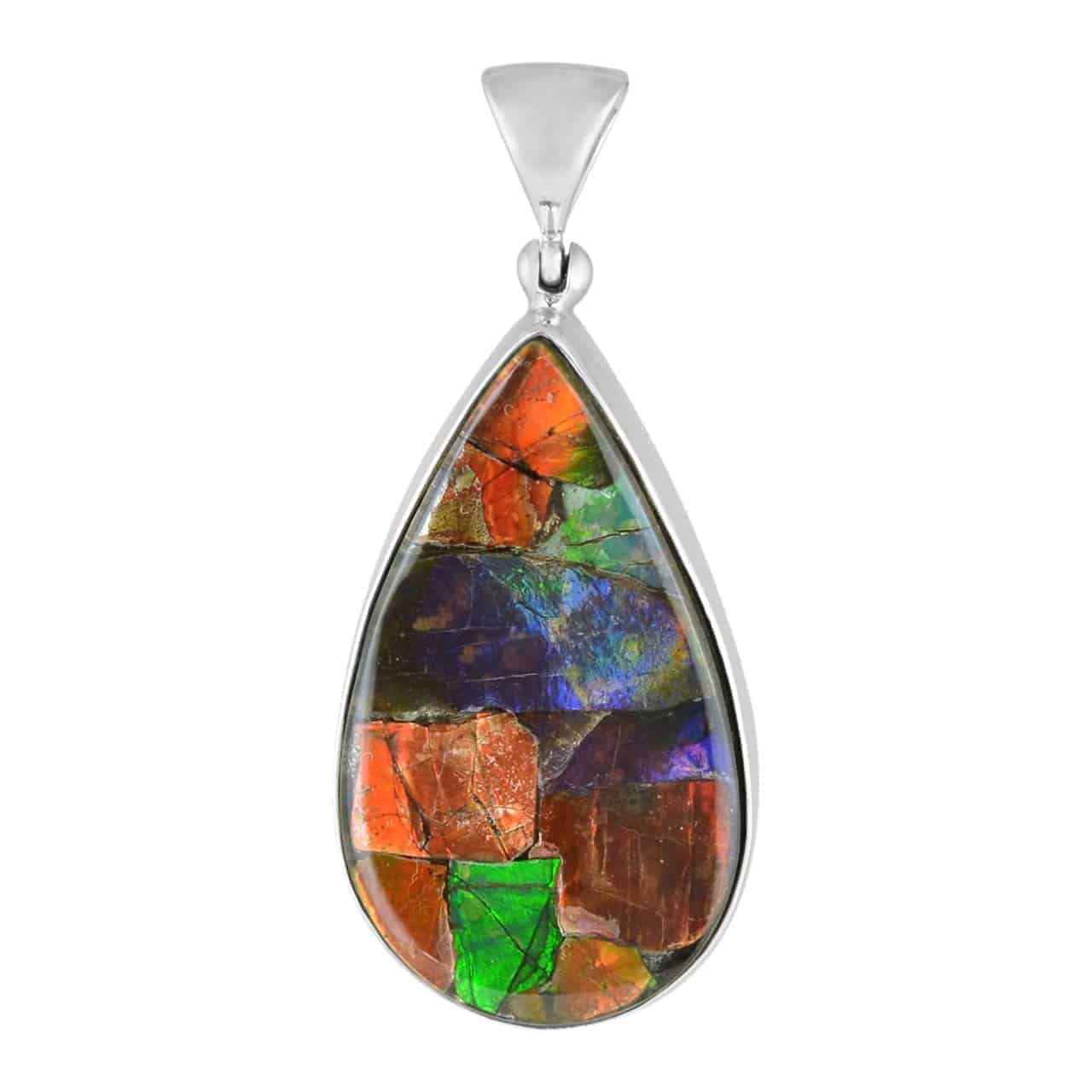 Starborn-Ammolite-and-Sterling-Silver-pear-Shape-Pendant-Large-B07GZZFPST