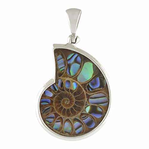 Starborn-Ammonite-with-Abalone-Shell-Inlay-Sterling-Silver-Small-B085PWNS8D