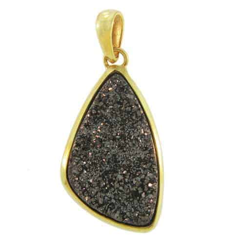 Starborn-Creations-18k-Gold-Plated-Brass-Black-Drusy-Pendant-B00CEI3BKC