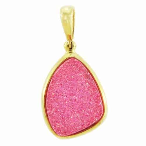 Starborn-Creations-18k-Gold-Plated-Brass-Pink-Drusy-Pendant-B00CEIF6J6