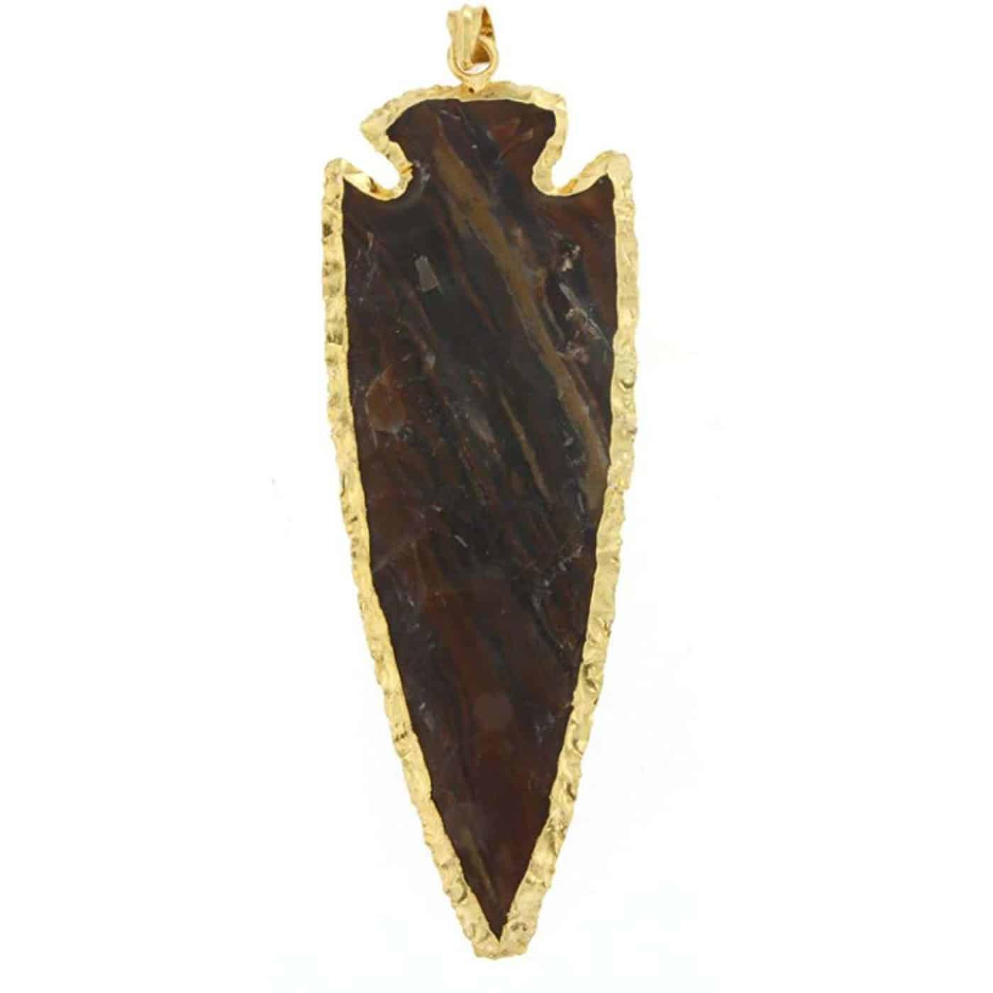 Starborn-Creations-Gold-Plate-Hand-Carved-Jasper-Arrowhead-Pendant-B0748366TL-3