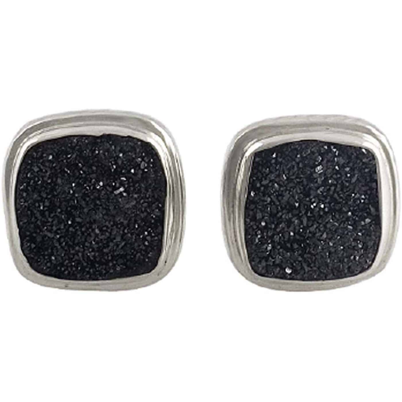 Starborn-Creations-Sterling-Silver-Black-Square-Drusy-Cuff-Links-B00CDAQJLO-2