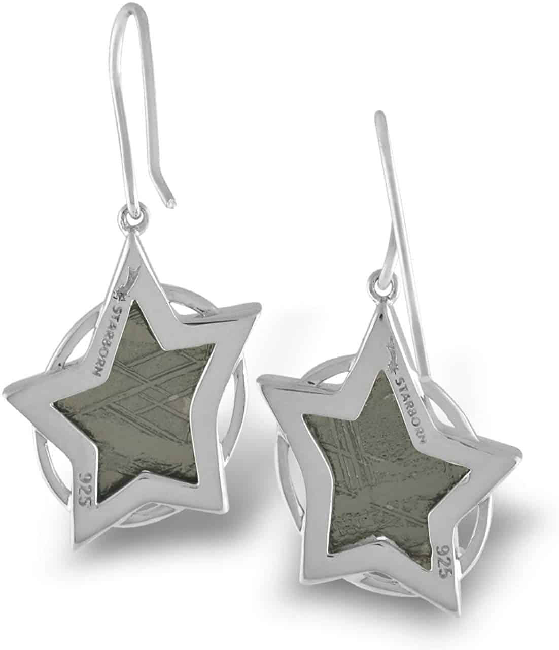 Starborn-Creations-Sterling-Silver-Muonionalusta-Meteorite-Star-Earrings-B00RH2N7LS-2