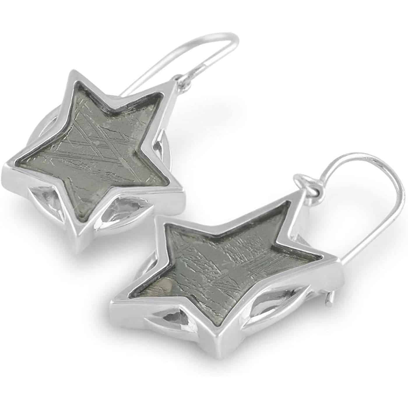 Starborn-Creations-Sterling-Silver-Muonionalusta-Meteorite-Star-Earrings-B00RH2N7LS-3