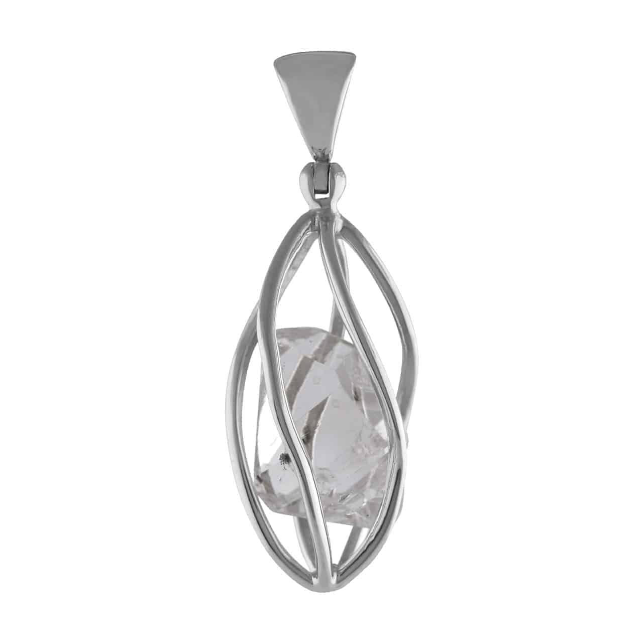 Starborn-Herkimer-Diamond-Large-Quartz-Crystal-Sterling-Silver-Cage-Pendant-B07T4DGGJ1