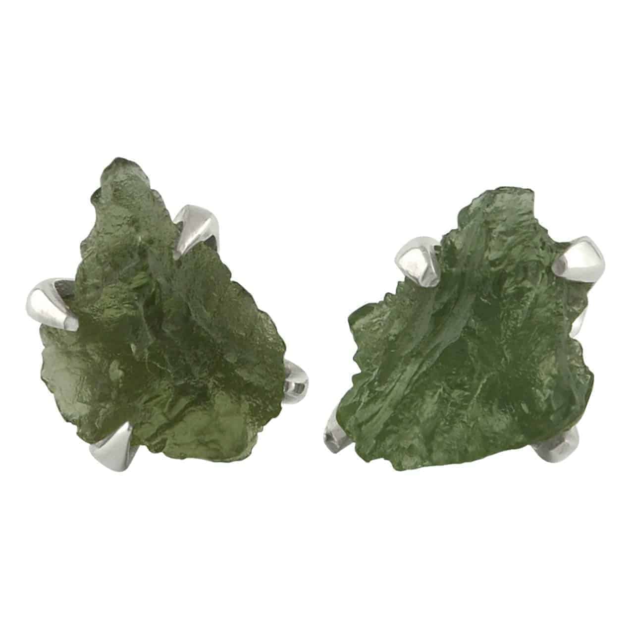 Starborn-Rough-Moldavite-Sterling-Silver-Post-Earrings-B07SBKB5T3