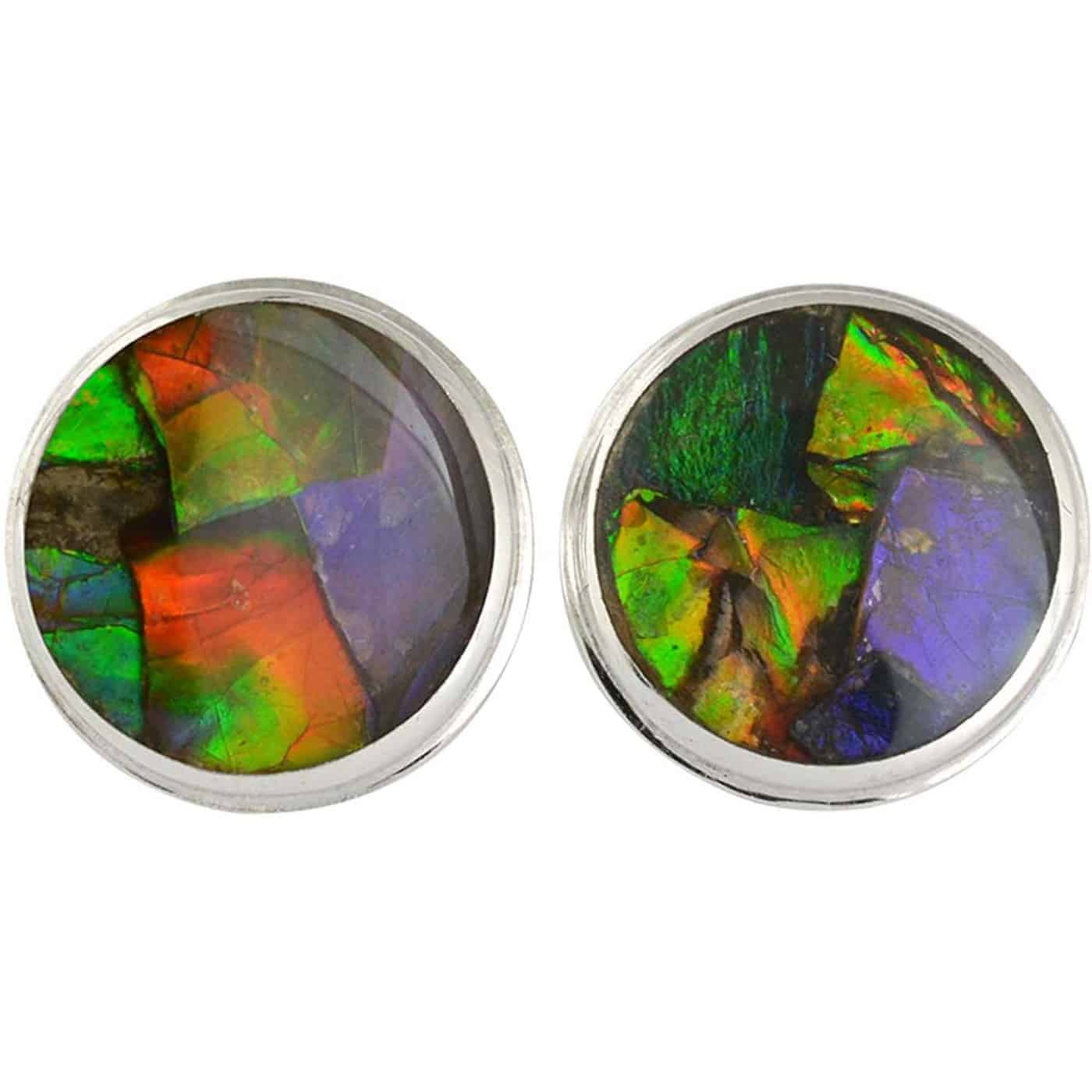 Starborn-Sterling-Silver-Ammolite-Post-Earrings-12mm-round-B07RZXMLRR