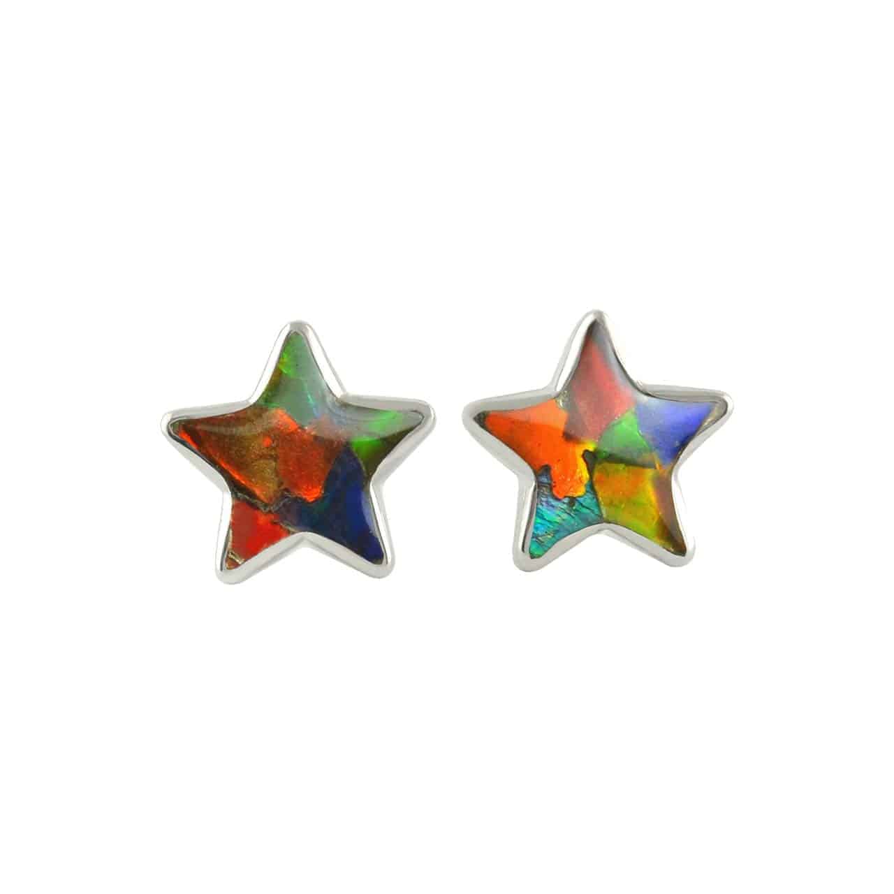 Starborn-Sterling-Silver-Ammolite-Star-Stud-Earrings-B07WX1Q1XB