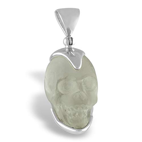 Starborn-Sterling-Silver-Hand-Carved-Mini-Quartz-Crystal-Skull-Pendant-B073X895SG